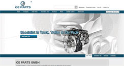 Desktop Screenshot of oepartsgermany.com